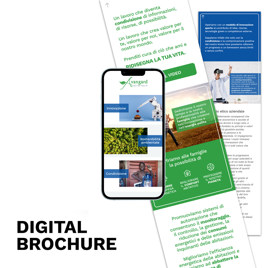 Digital brochure Avangard